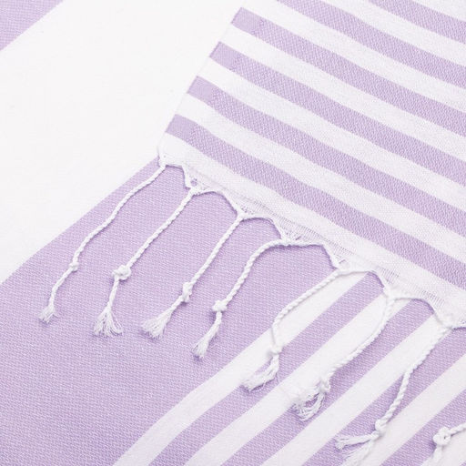 Пештемаль для пляжа, бани, сауны Фортуна 100х180 см, сиреневый - Lovelife фото 4