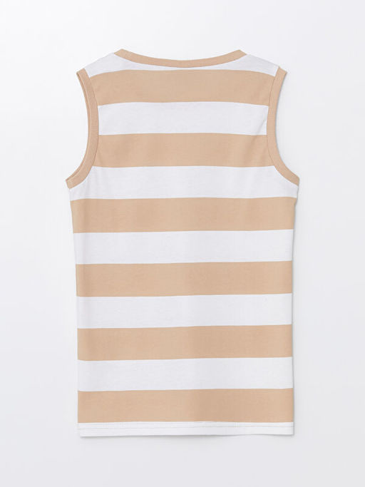 Bisiklet Yaka ?izgili Erkek ?ocuk Atlet - Waikiki фото 2