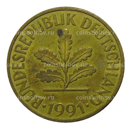 10 пфеннигов 1991 года J Германия