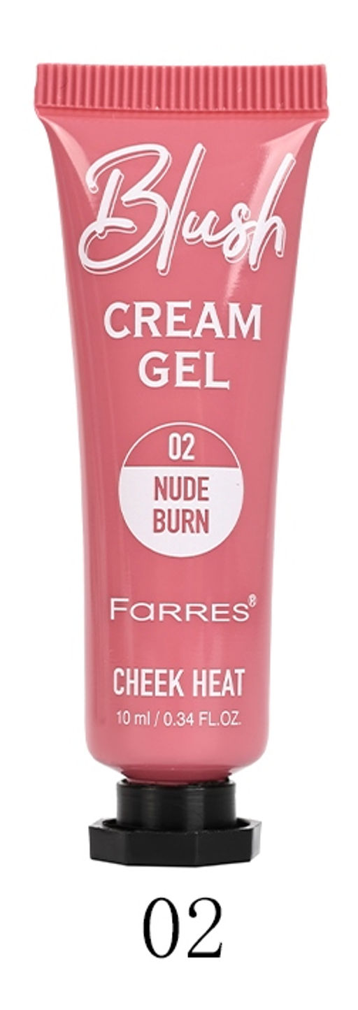 FARRES /2108-02/ Румяна жидкие в тюбике.