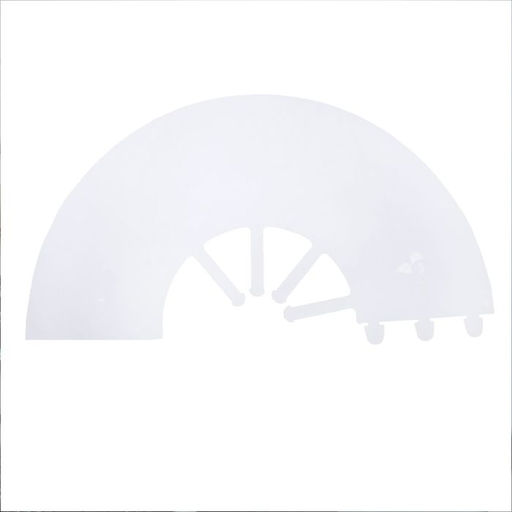 Ветеринарный воротник с креплением на ошейник, высота 12,5 см (без ошейника) - Пижон фото 3