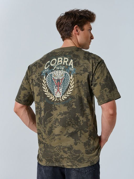 Футболка мужская милитари с эффектом варка - Mark formelle фото 3