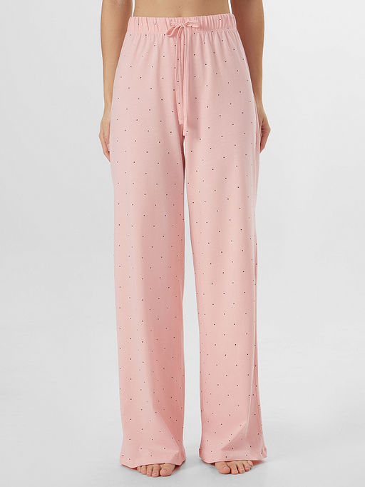 Комплект женский домашний розовый в горошек - Mark formelle фото 7