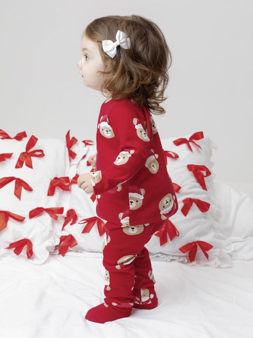 К 1661/вишня 1761 Н148 пижама д/дет яс - Crockid фото 3