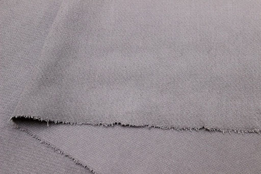 Бархат цв.Серо-лиловая дымка, ш.1.5м, хлопок-90%, лайкра-5%, п/э-5%, 260гр/м.кв - Купава фото 2