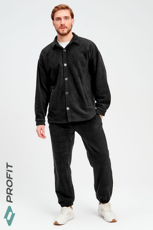 Рубашка мужская, черная