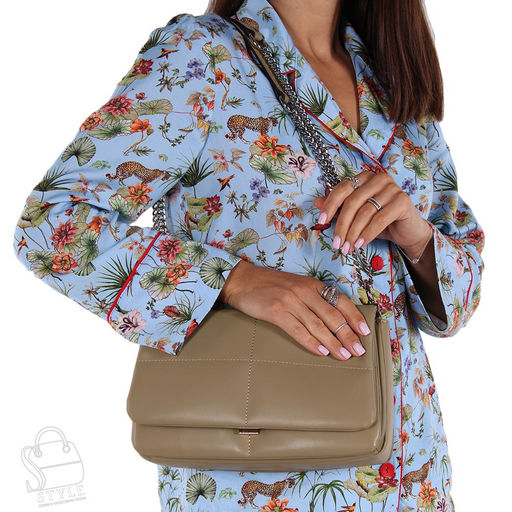 Сумка женская кожаная 23071190VG green Vitelli Grassi  фото 2