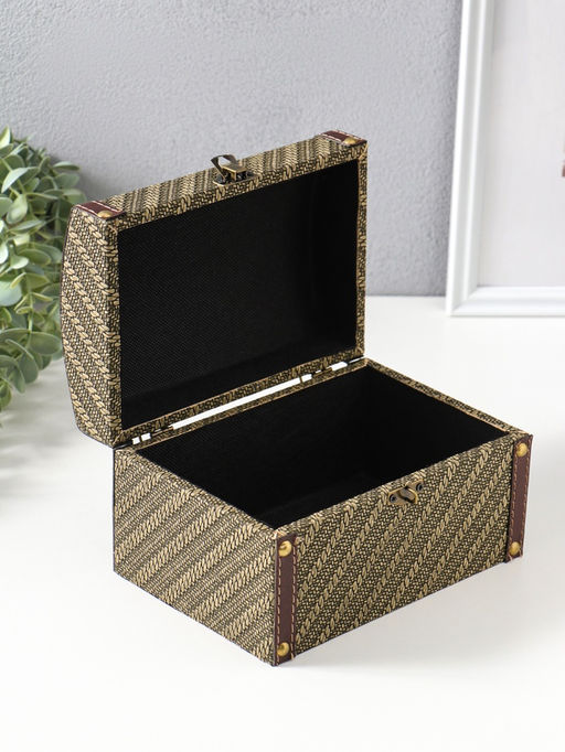 Набор шкатулок для украшений 2 шт. «Диагональ», тина