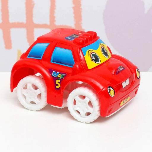 Цена за 2 шт. Машинка «Мультяшка», пластмассовая, легковая, 12×9×7 см, МИКС