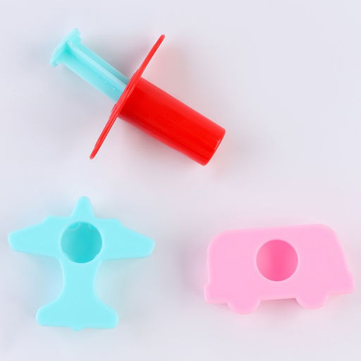 Тесто для лепки Ракета 15 цветов по 5 г, 2 формы, пресс - Школа талантов фото 2