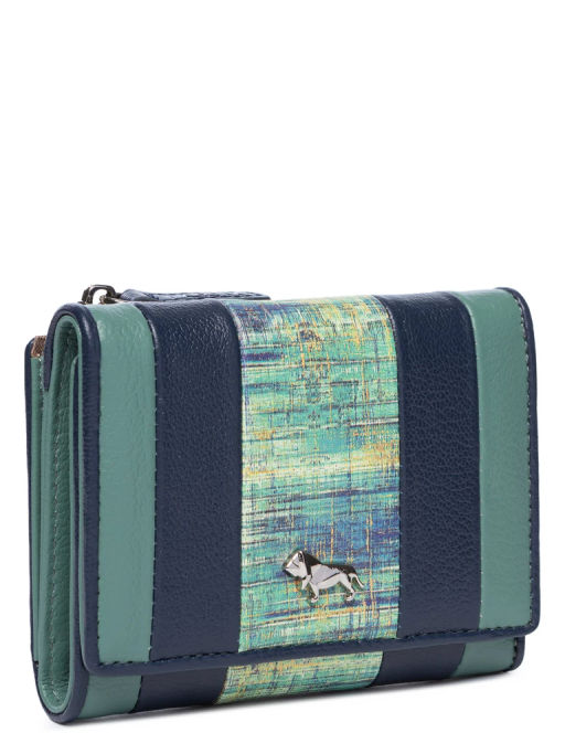 Кошелек Labbra L145-1194R multicolor-d.mint/d.blue