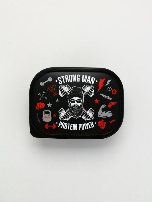 Ланч - бокс прямоугольный Strong man, 500 мл