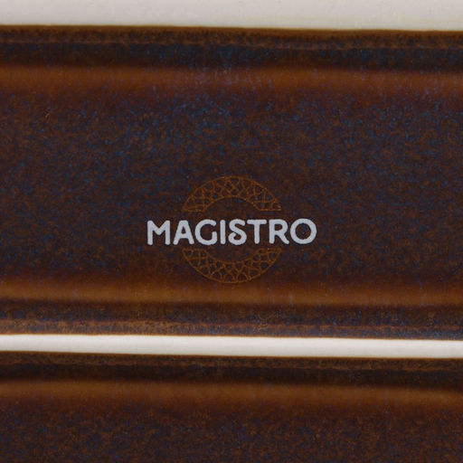 Блюдо фарфоровое овальное Magistro Garland, 189,82,5 см, цвет синий  фото 8