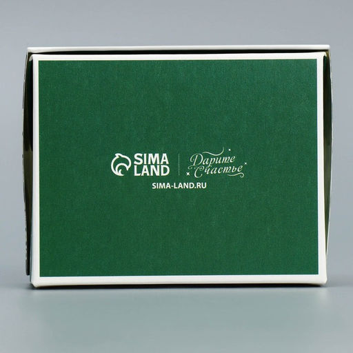 Цена за 5 шт. Коробка складная новогодняя «С Новым годом», 10×8×3.5 см