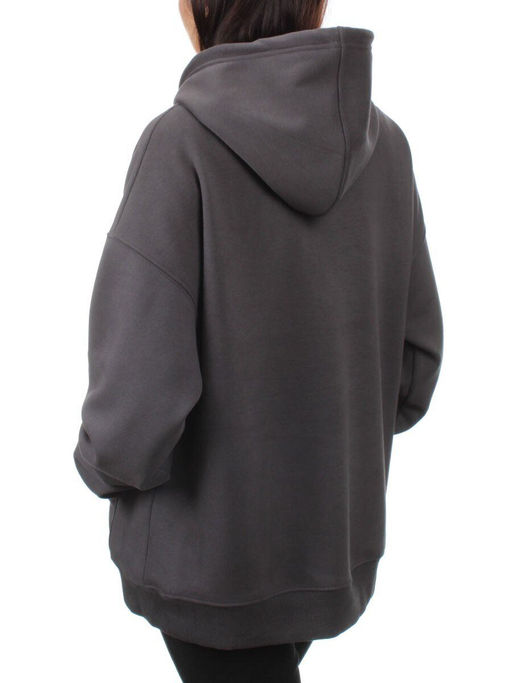2310PG-19901 GRAY Толстовка женская (100% хлопок) - Fashion фото 6