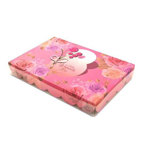 Цена за 5 шт. Коробка для печенья С 8 Марта, 22?15?3 см