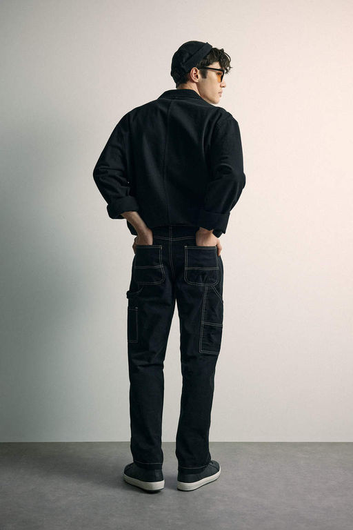 Широкий крой Широкие брюки с нормальной талией Широкие брюки - Defacto фото 9