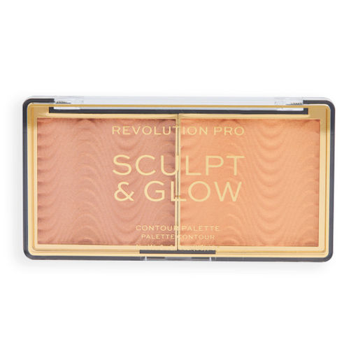 Палетка для макияжа лица: бронзер/хайлайтер Sculpt & Glow Palette Medium-Deep 6707473