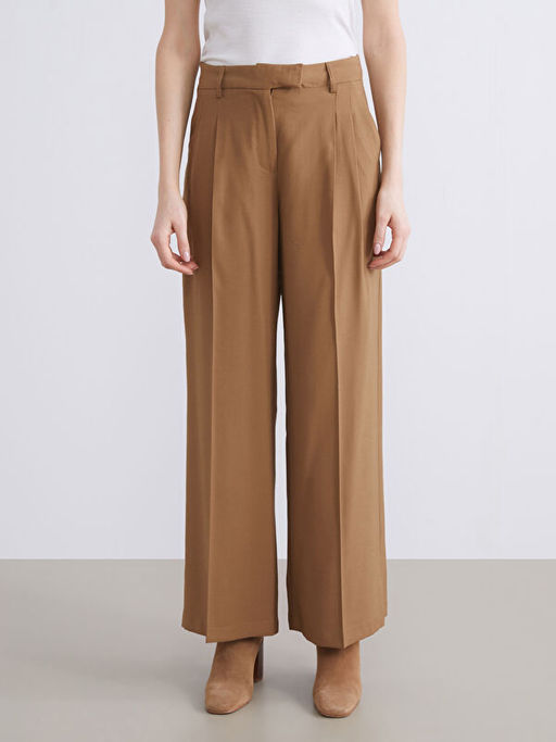 Loose Fit Geni? Pa?a Kad?n Pantolon