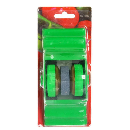 Цена за 4 шт. Точилка для ножей "Колесико" на подставке 12*5,5см