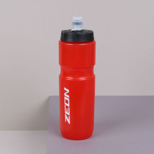 Бутылка для воды велосипедная ZEON WB226 гоночная, клапан кэмэлбак, пищевой hi-quality PP, 750ML цвет red/уп100 - Галеонтрейд фото 2