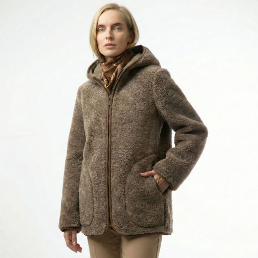 Куртка-ветровка ALTRO арт.1203-10 КАТАРИНА Марроне фото 4