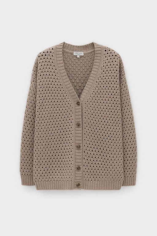 ЕВ 30229/ш/бежевый кардиган жен