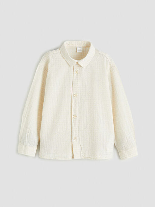 Uzun Kollu Erkek ?ocuk G?mlek