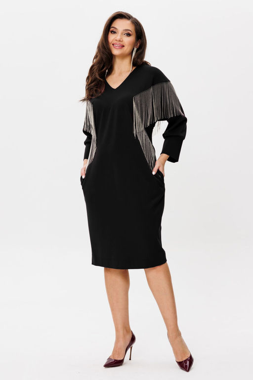 Платье INVITE 4083 черный дизайн - Mira fashion фото 74