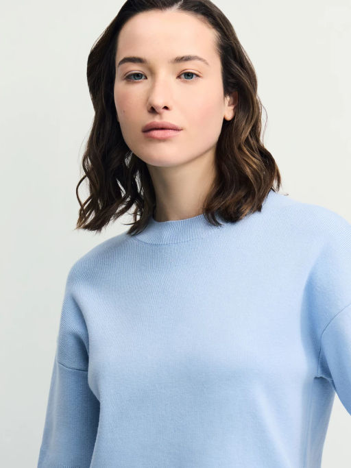 Джемпер из вискозы с рукавом 3/4 / Zarina фото 6