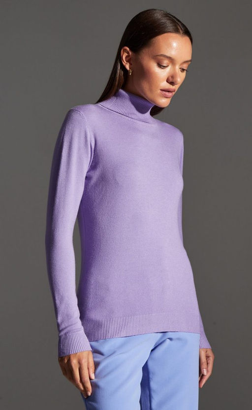 Водолазка F022-215-01 lilac - Fine joyce фото 7