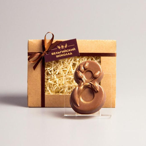 Шоколадная фигурка 8 марта Тюльпаны, 80 г