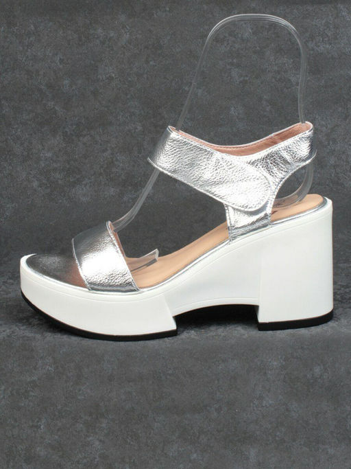 08-QL6989-1B WHITE Босоножки женские (натуральная кожа) - Фабричный китай фото 8