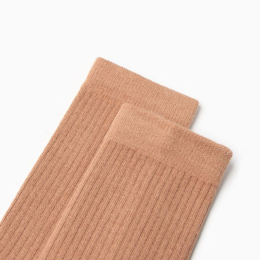 Носки женские длинные MINAKU, бежевые, р-р 36-39