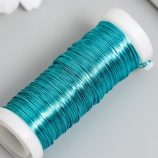 Цена за 2 шт. Проволока для творчества «Морская волна», 30 м, толщина 0.3 мм, 5.5×2.2×2.2 см