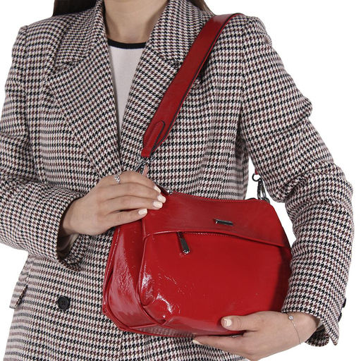 Сумка женская  51111 red Velina Fabbiano-Safenta/30 в Новосибирске