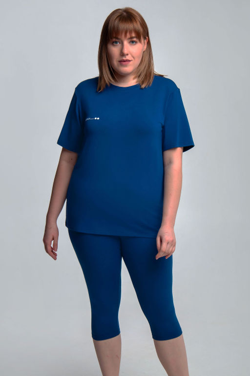 Арт. 5624 Костюм с бриджами 50-58 (5 шт) Цвет:верх- ультрамарин, низ- ультрамарин