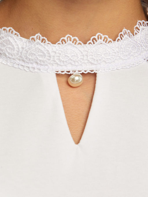 Блузка белый 202230530 - Nota bene фото 7