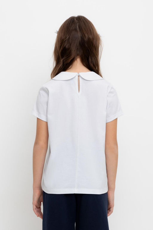 К 302494/белый блузка для дев - Crockid фото 3