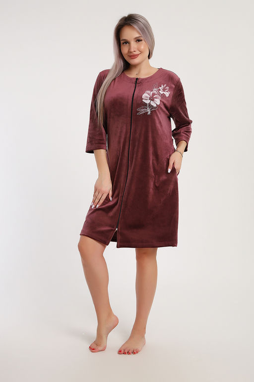 Халат велюровый 526