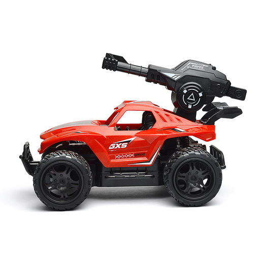 Машина с водяной пушкой,р/у, цвет зелёный, 27 MGz, в коробке