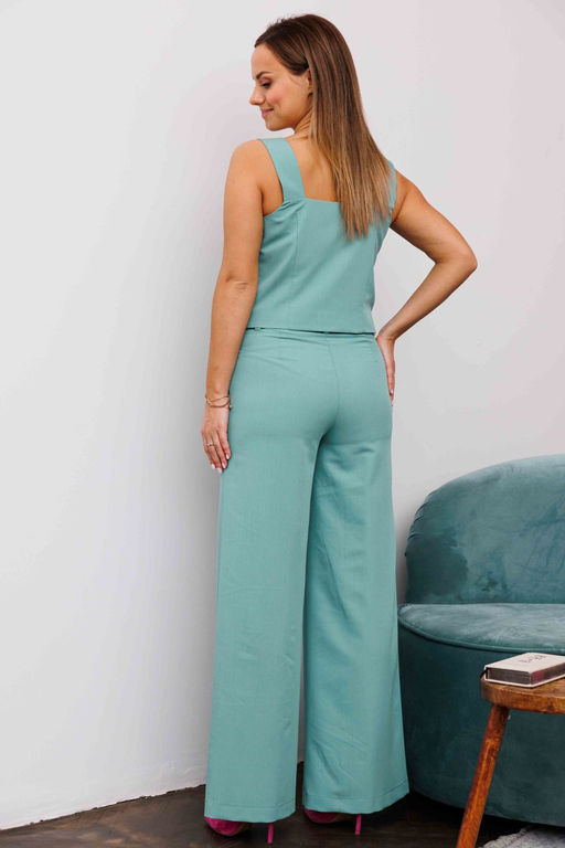 Брюки AURA 4127-176 шалфей  фото 3