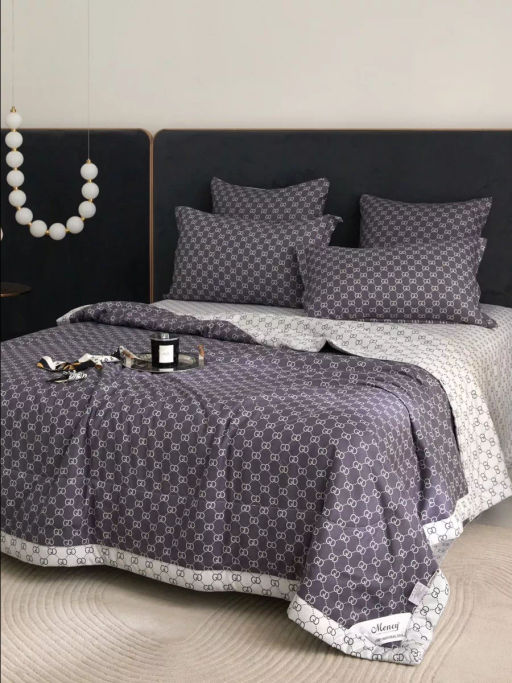 Одеяло Mency двухстороннее с простыней и наволочками ODMENHD05 Евро  фото 6