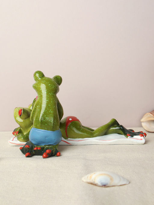 Фигурка Лягушка на отдыхе 9,5 см / YX39019 /уп 16/ - Галеонтрейд фото 4