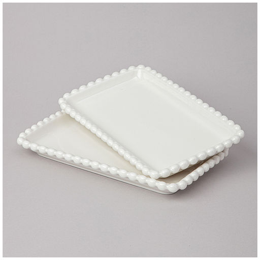 НАБОР БЛЮД LEFARD PEARL ПРЯМОУГ. 2 ШТ. 20*12*2 СМ