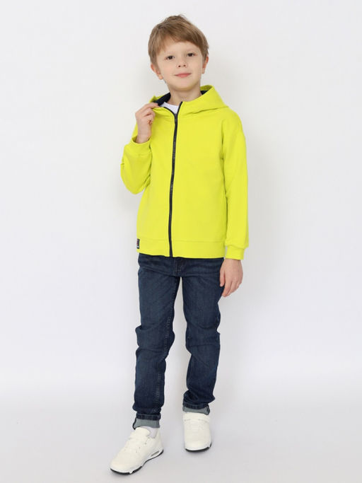 CRB wear/CSKB 63744-36-391 Толстовка для мальчика,лайм/Ex.Cherubino фото 2