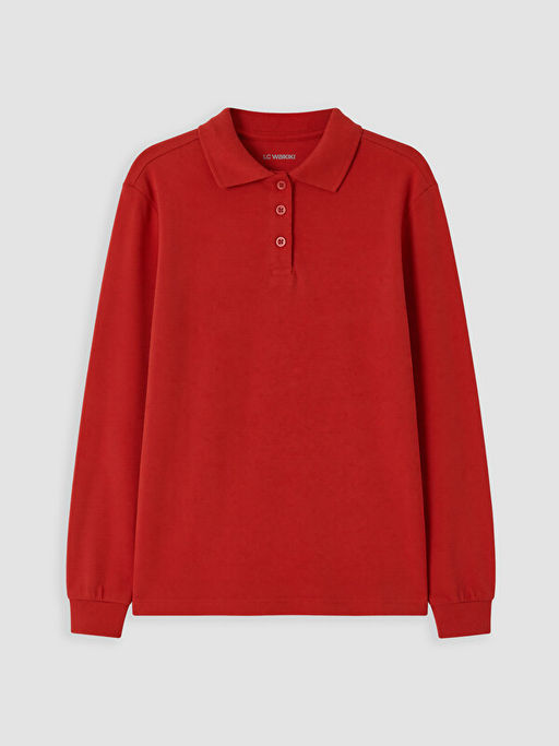 Polo Yaka K?z ?ocuk Pike Ti??rt