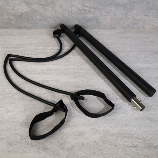 Палка гимнастическая Woohooo FlexiRod / 91х3.2cм / Эспандеры 75 см / WF91BB / черный / уп 40 / - Галеонтрейд фото 3