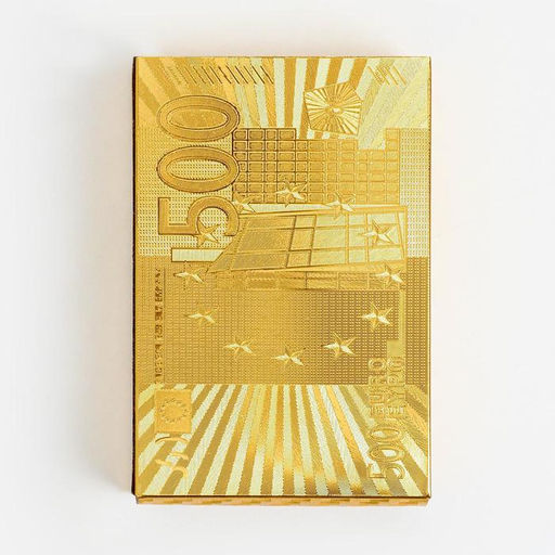 Карты игральные пластиковые 500 евро, 54 шт, 9 х 6 см - Simaland фото 3