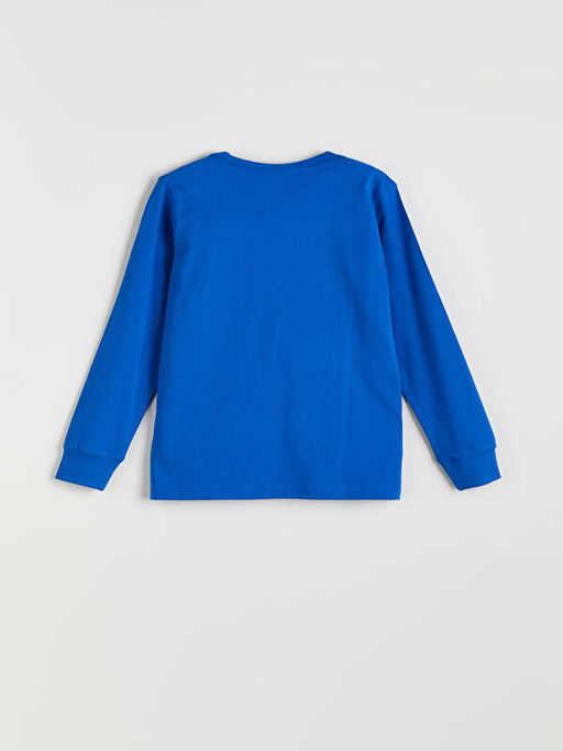 Bisiklet Yaka Erkek ?ocuk Pijama ?st